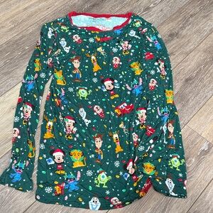 Little Sleepies Disney Holiday Character Long Sleeve men’s pajama shirt